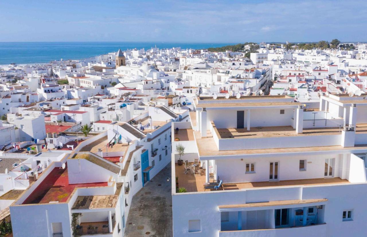 Terraza Trafalgar Apartamento Tipo Penthouse Con Enorme Terraza Y Vistas Al Mar Conil De La Frontera Zewnętrze zdjęcie